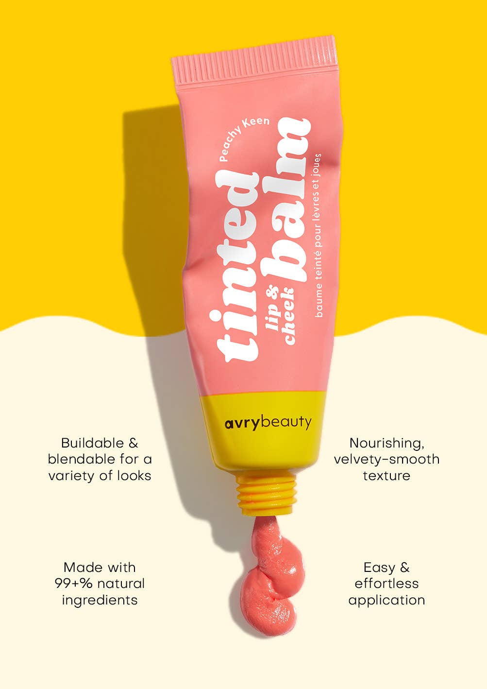 Lip & Cheek Tinted Balm - Peachy Keen