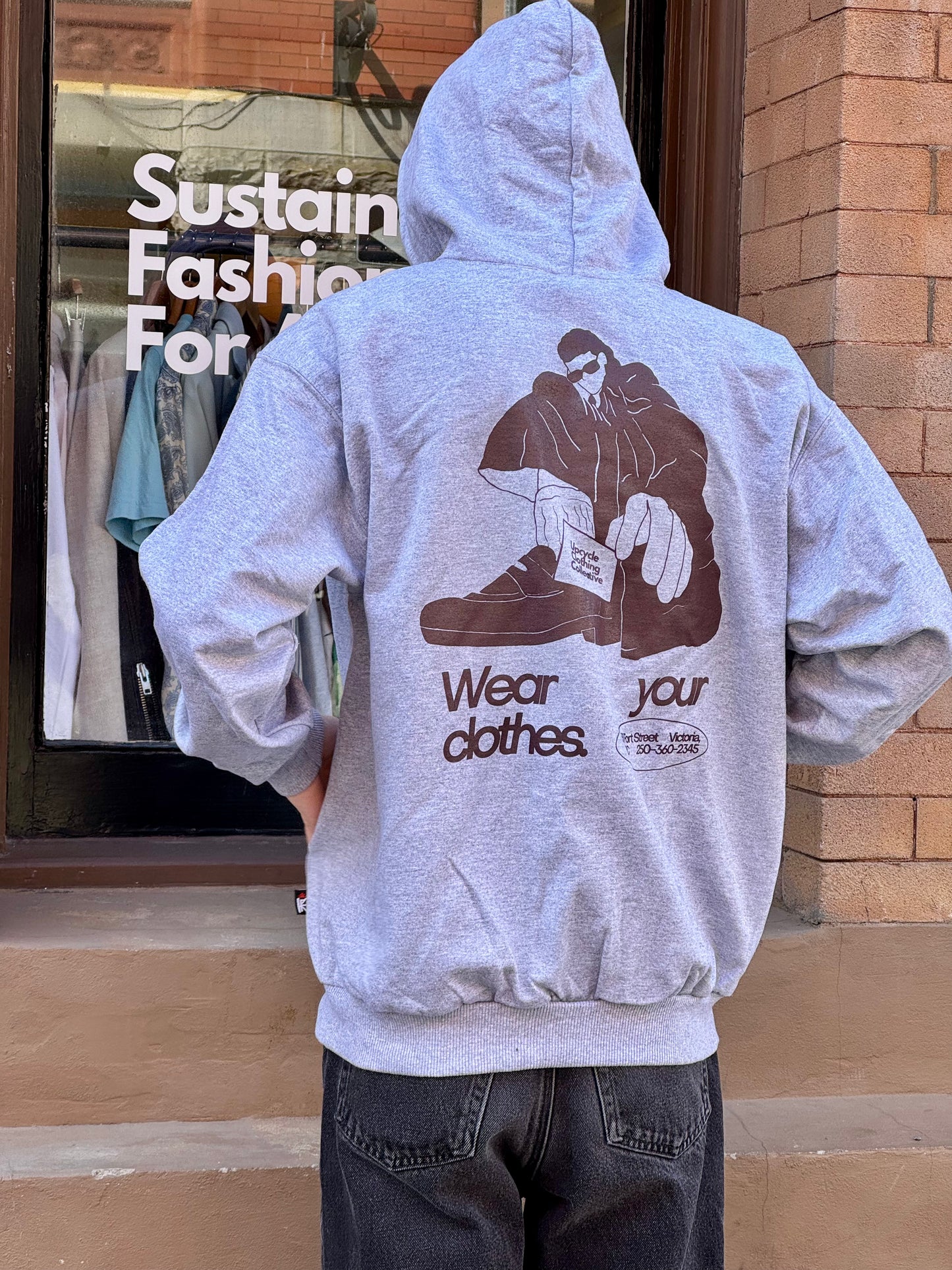Upcycle Gear - ZIP HOODIE