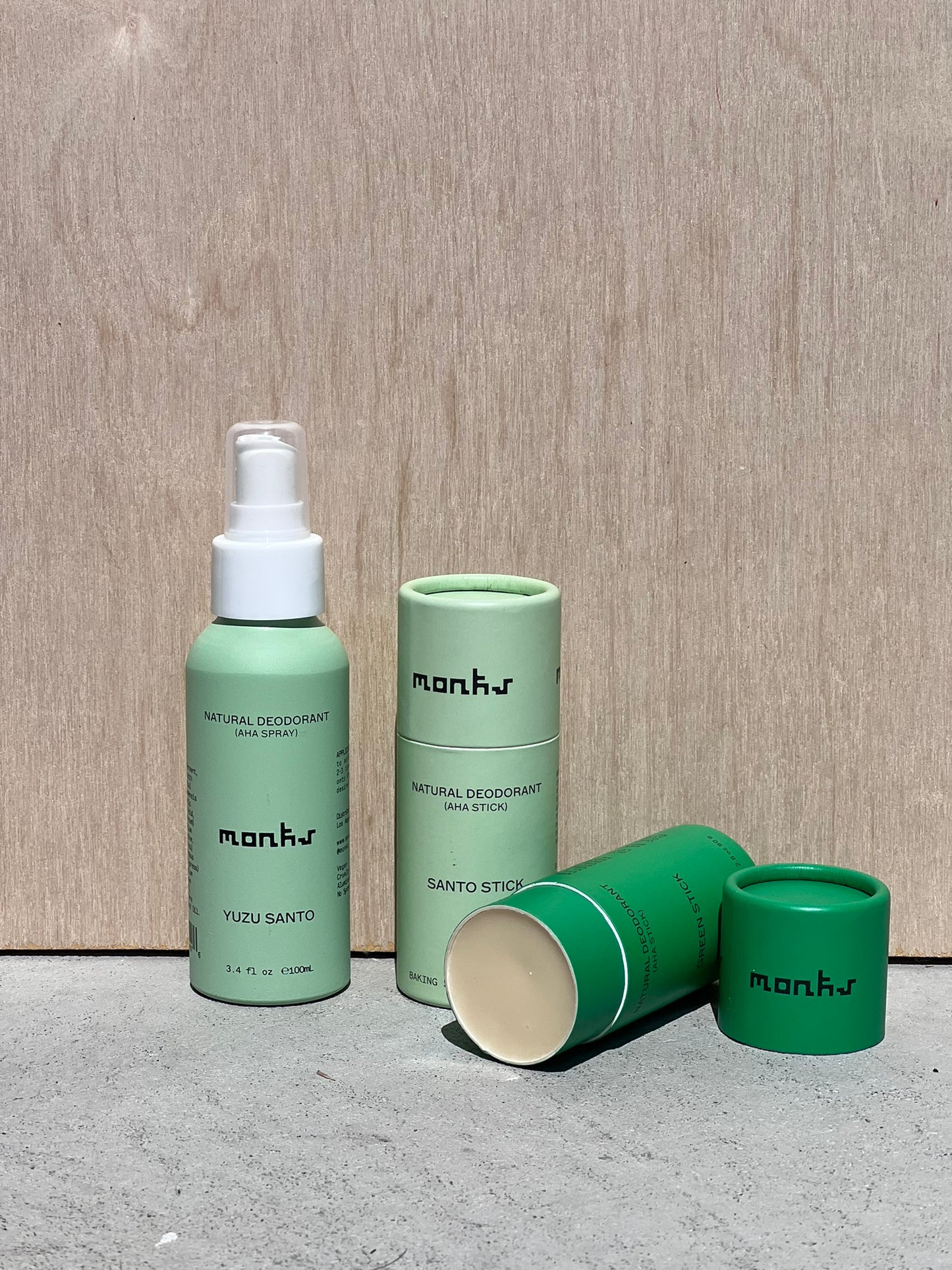 MONKS - Natural deodorant