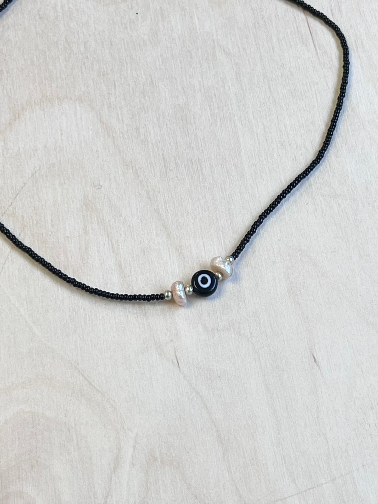 Beaded Saltwater Pearl Necklace