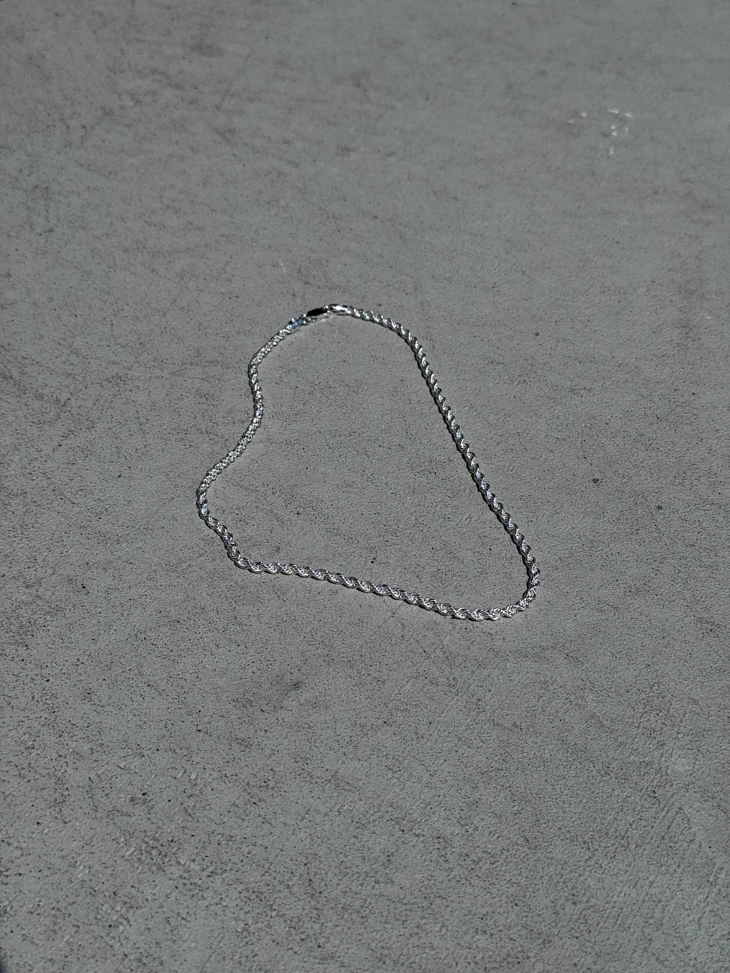 Sterling Silver Rope Chain
