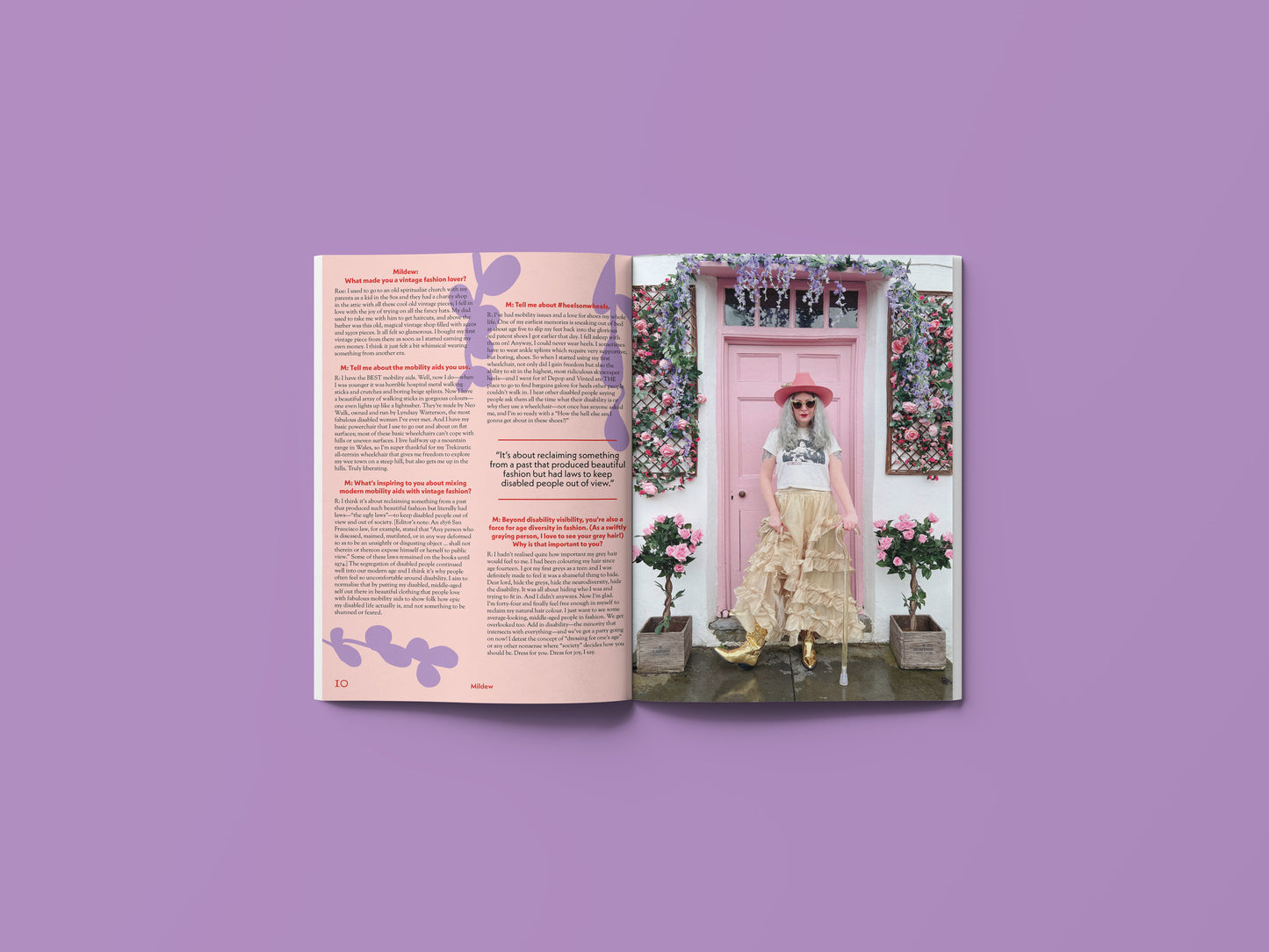 Mildew Magazine -- a sustainable fashion mag