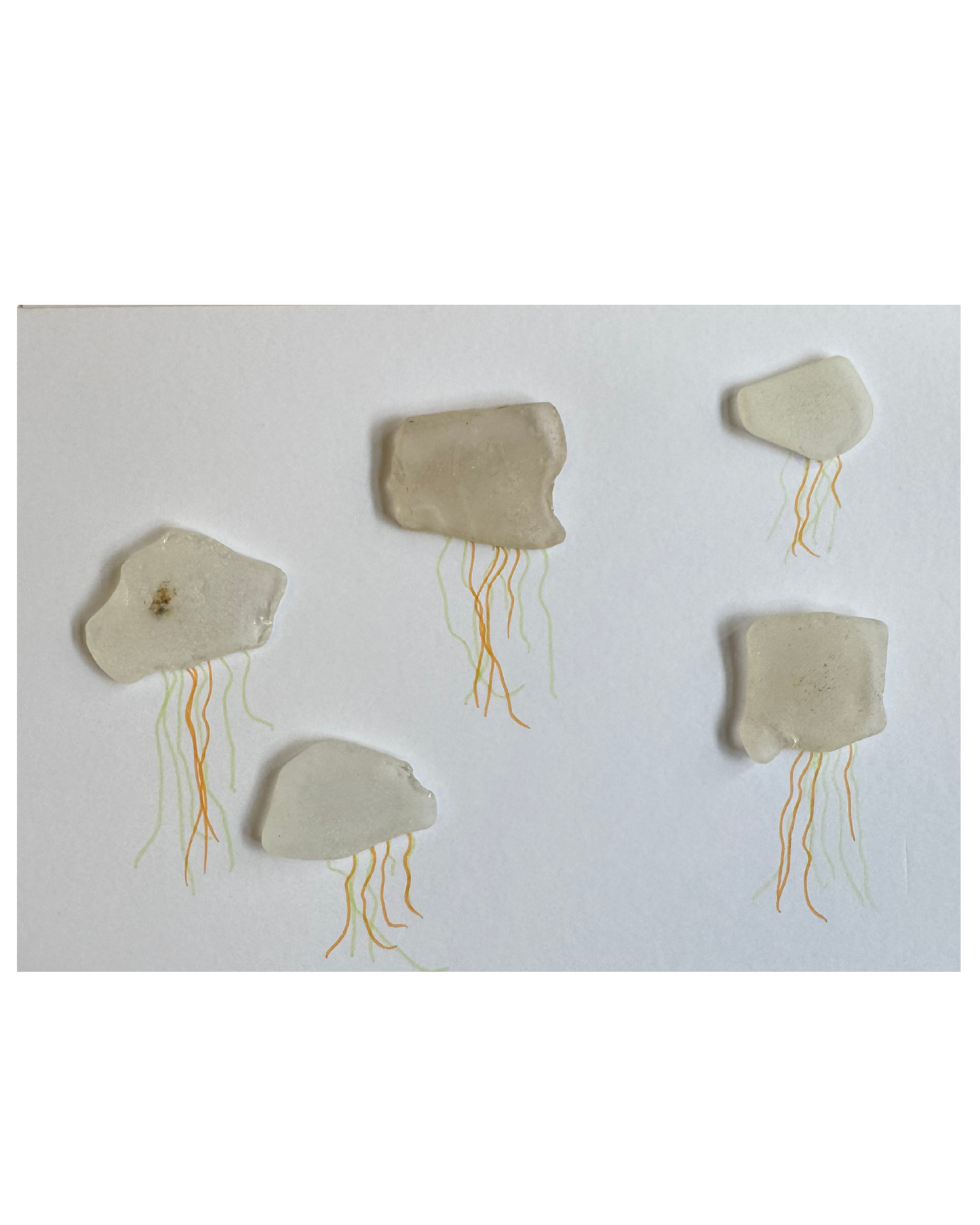 Handmade Sea Glass Cards