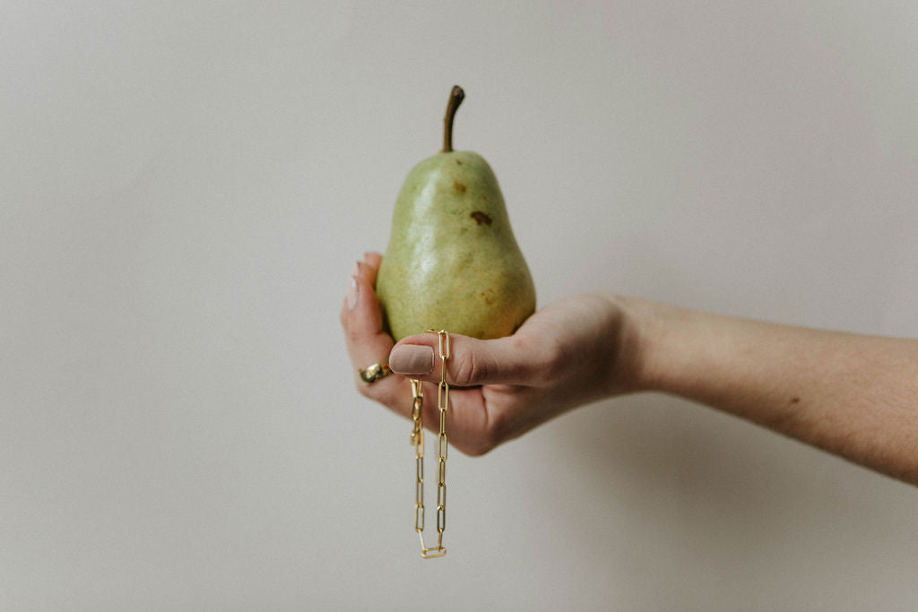 Paperclip Chain - Gold vermeil