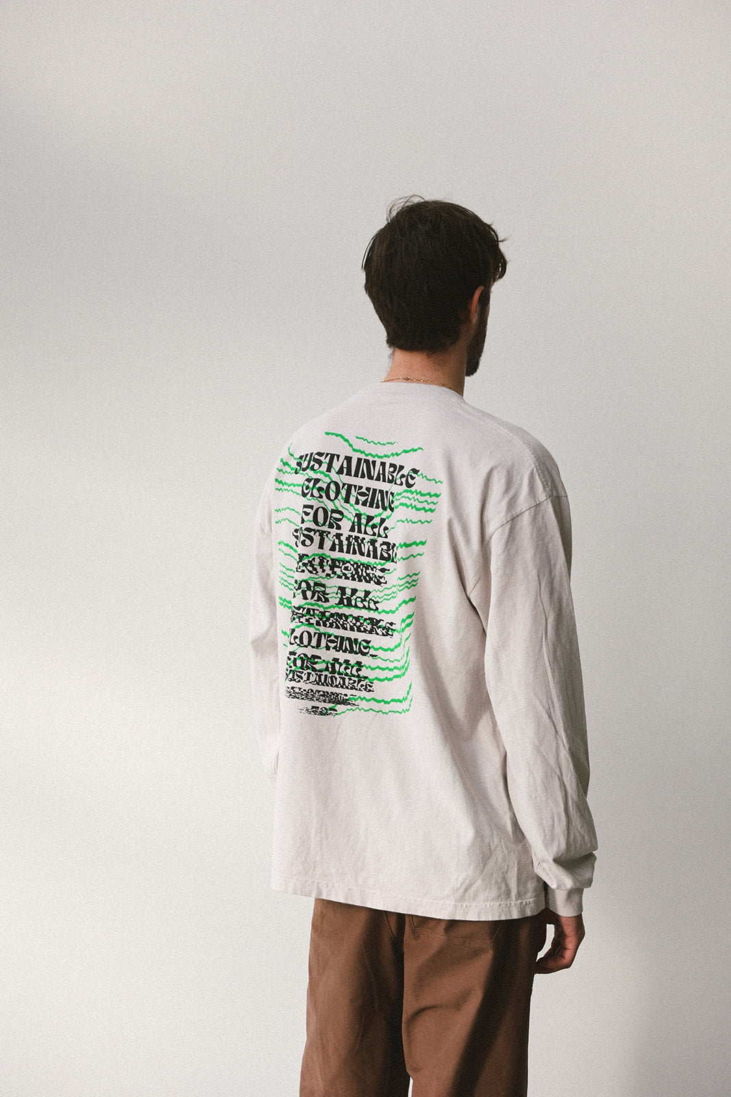Upcycle brand long sleeve shirt (ash)