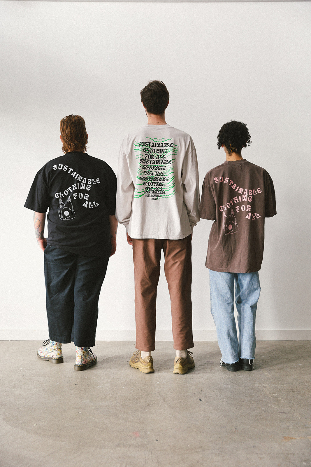 Upcycle brand t-shirt (black)
