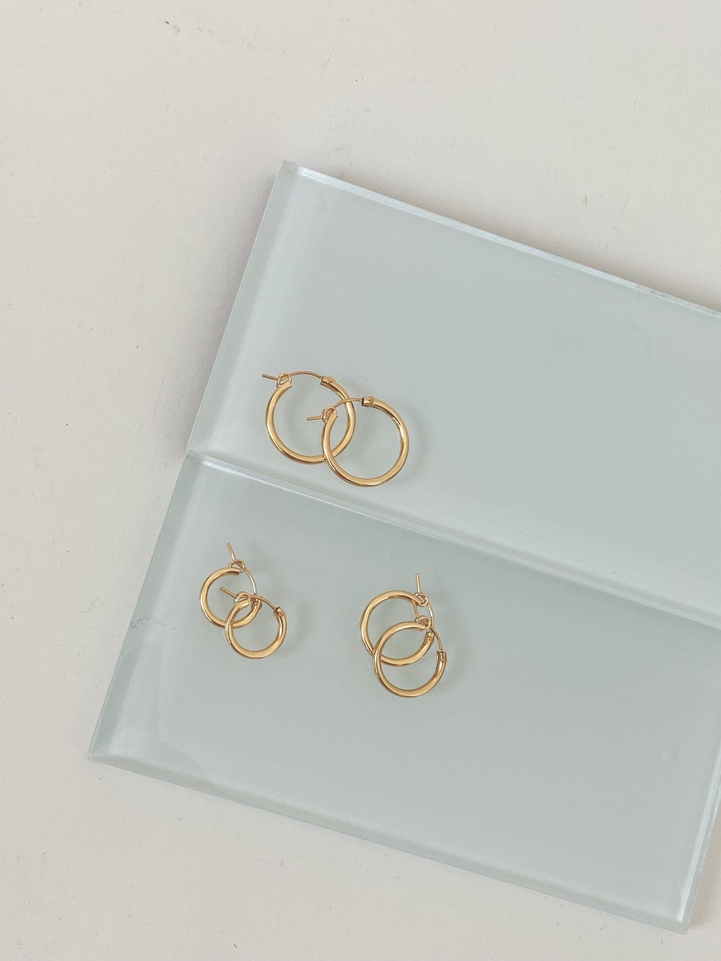 Lever Clasp Hoops