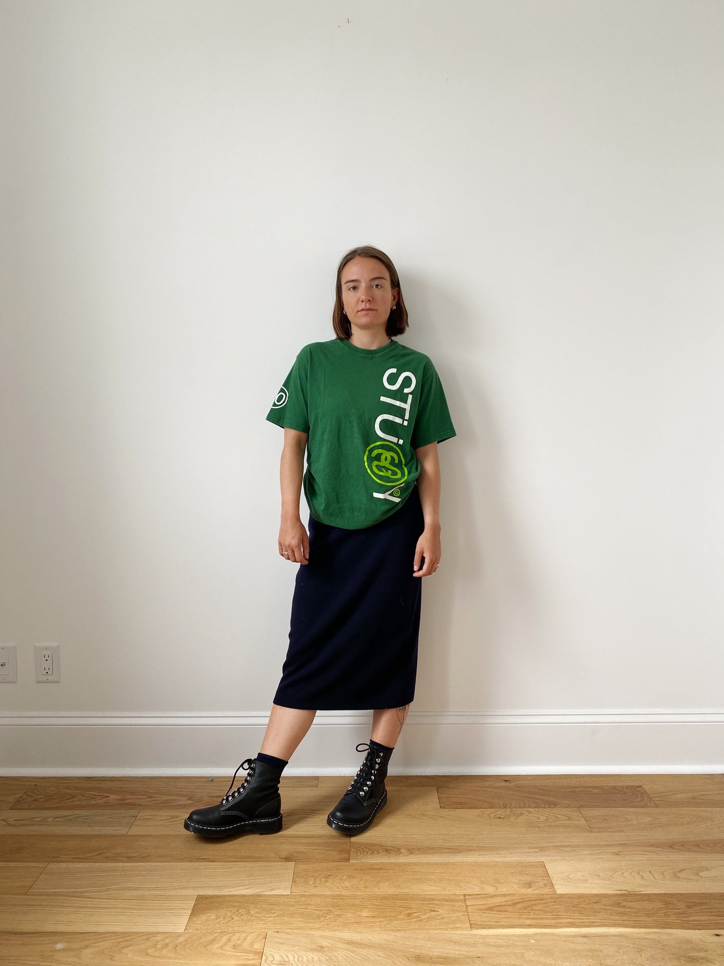 Vintage wool skirt (28”)