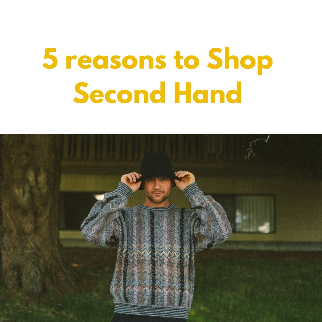 5 Reasons to shop second-hand