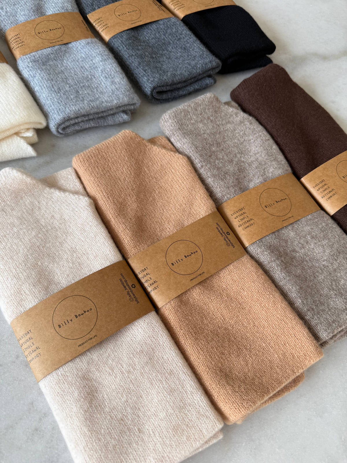 FUZZY WOOL CRAVAT SCARF - neutral