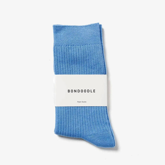 Everyday Cotton Crew Socks in Poolside