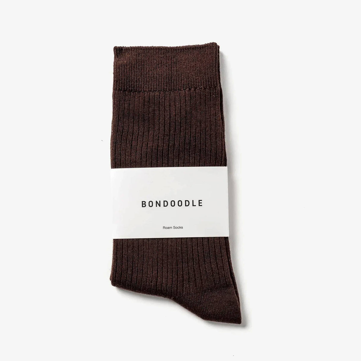 Everyday Cotton Crew Socks in Espresso