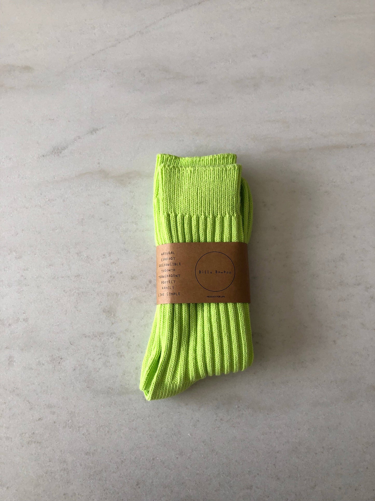 Ribbed Cotton Socks