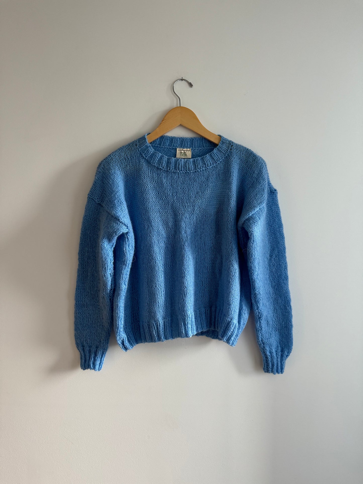 Mohair blend sweater by Upcycle