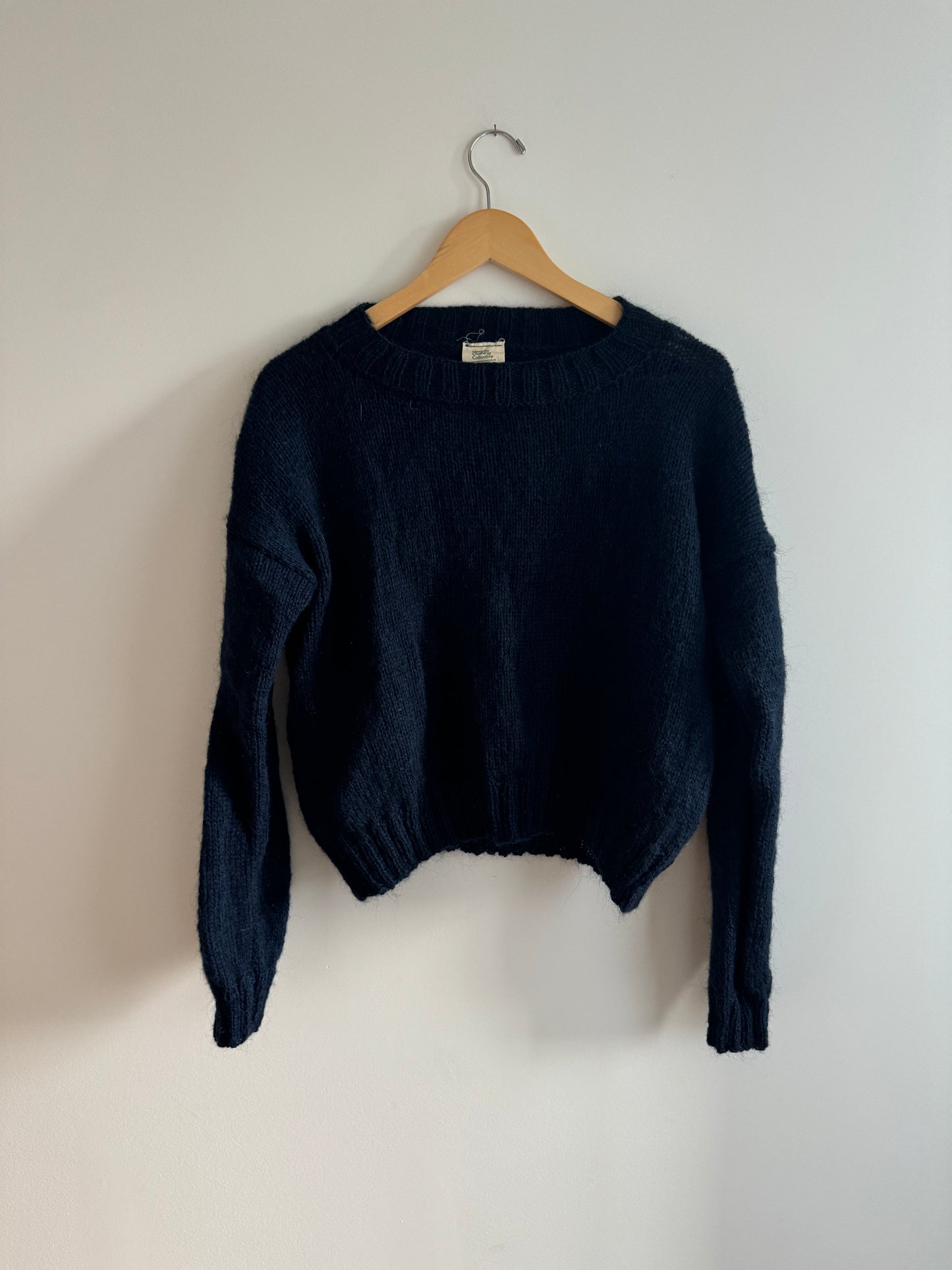 Mohair blend sweater by Upcycle