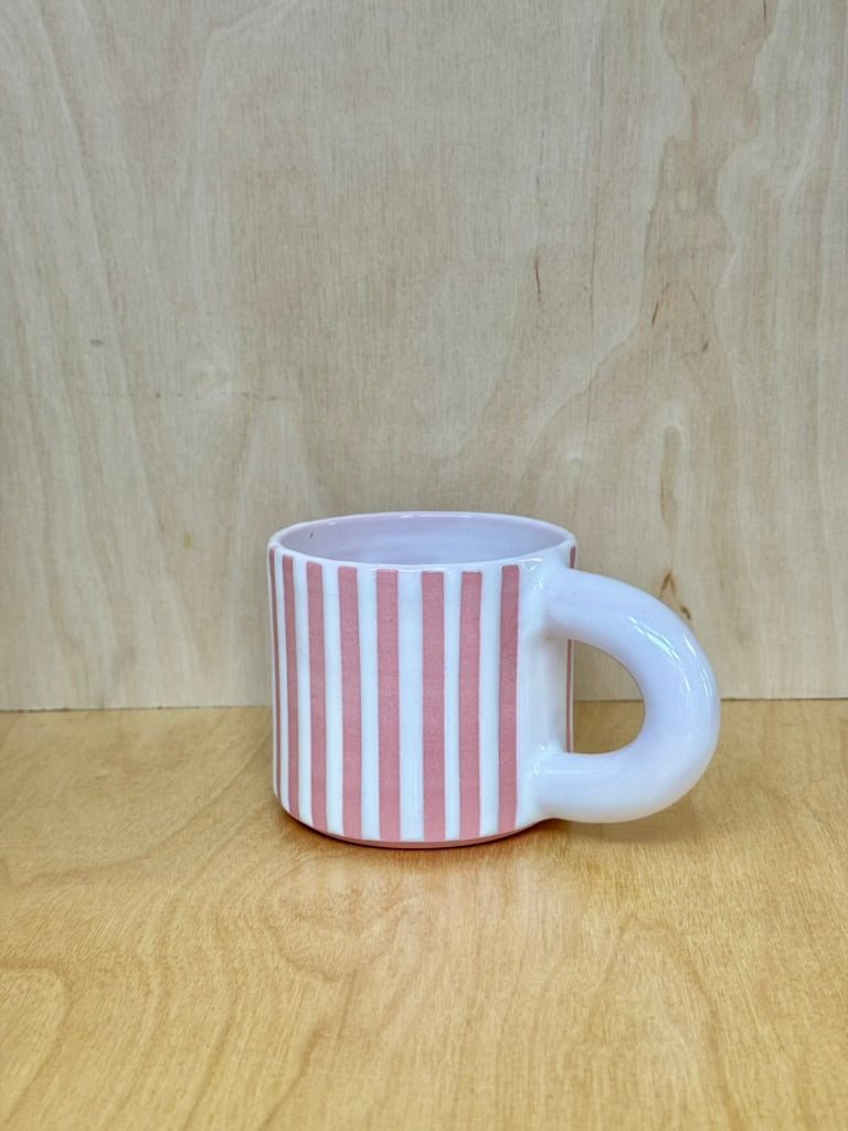 Pinstripe Mug - Amphora Ceramics