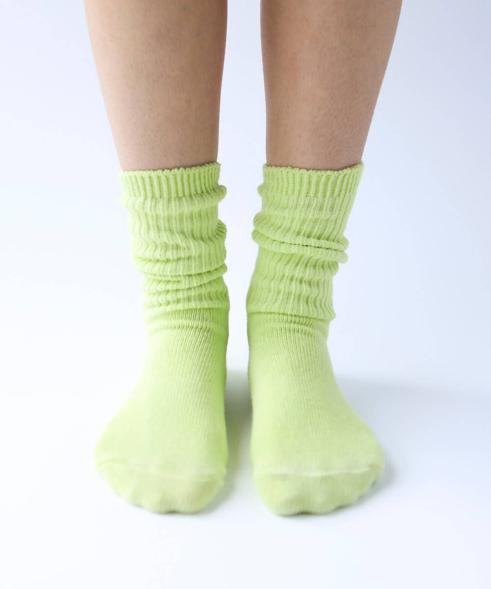 Dyed Cotton Socks