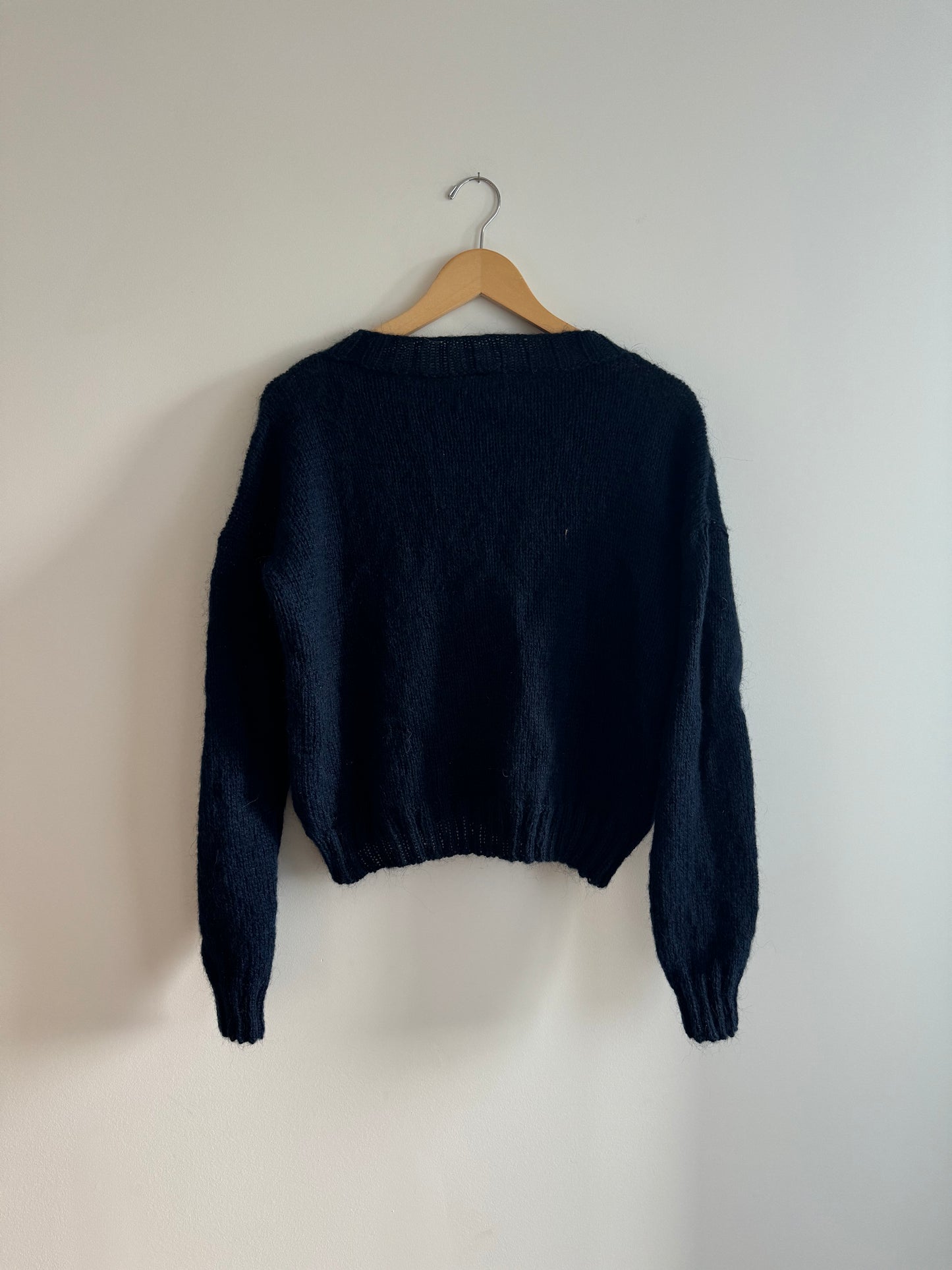 Mohair blend sweater by Upcycle