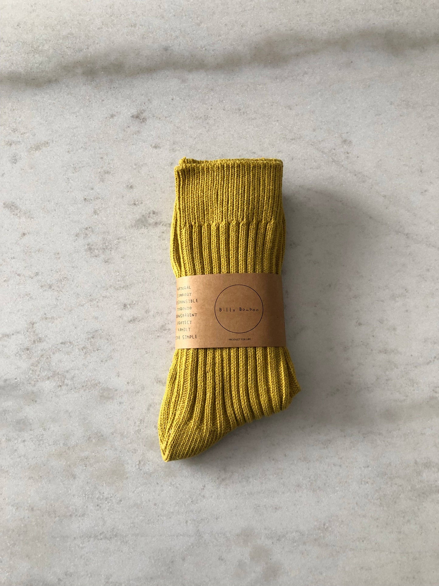 Ribbed Cotton Socks