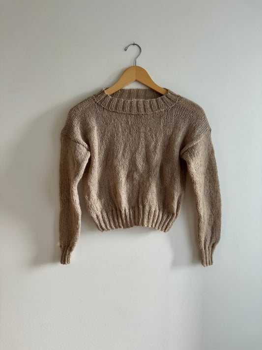 Mohair blend sweater by Upcycle