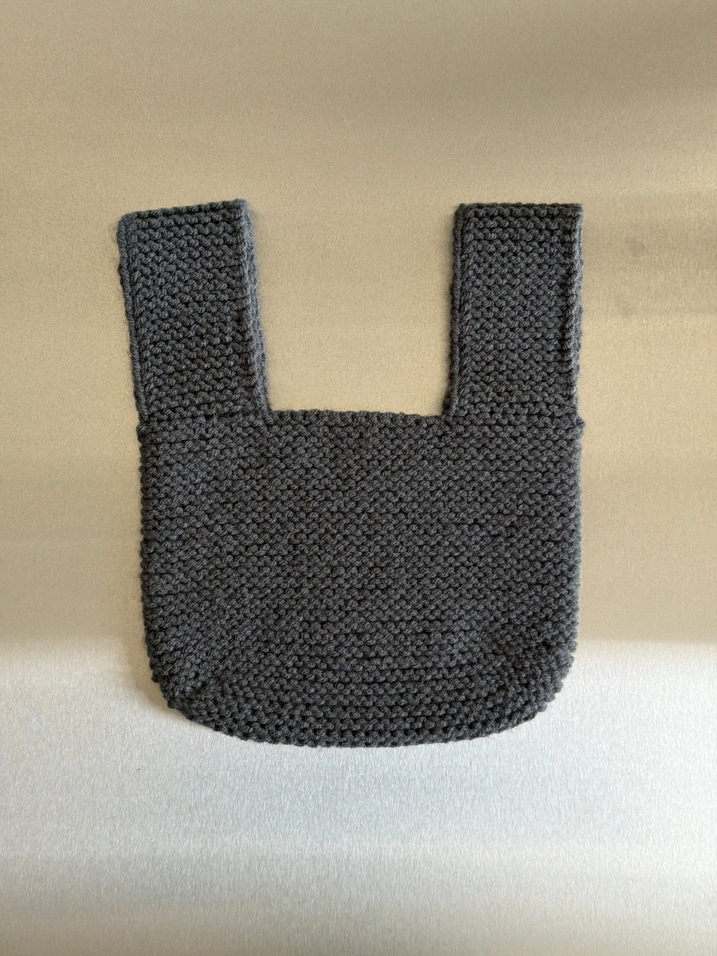 Handknit bags -- Upcycle Brand