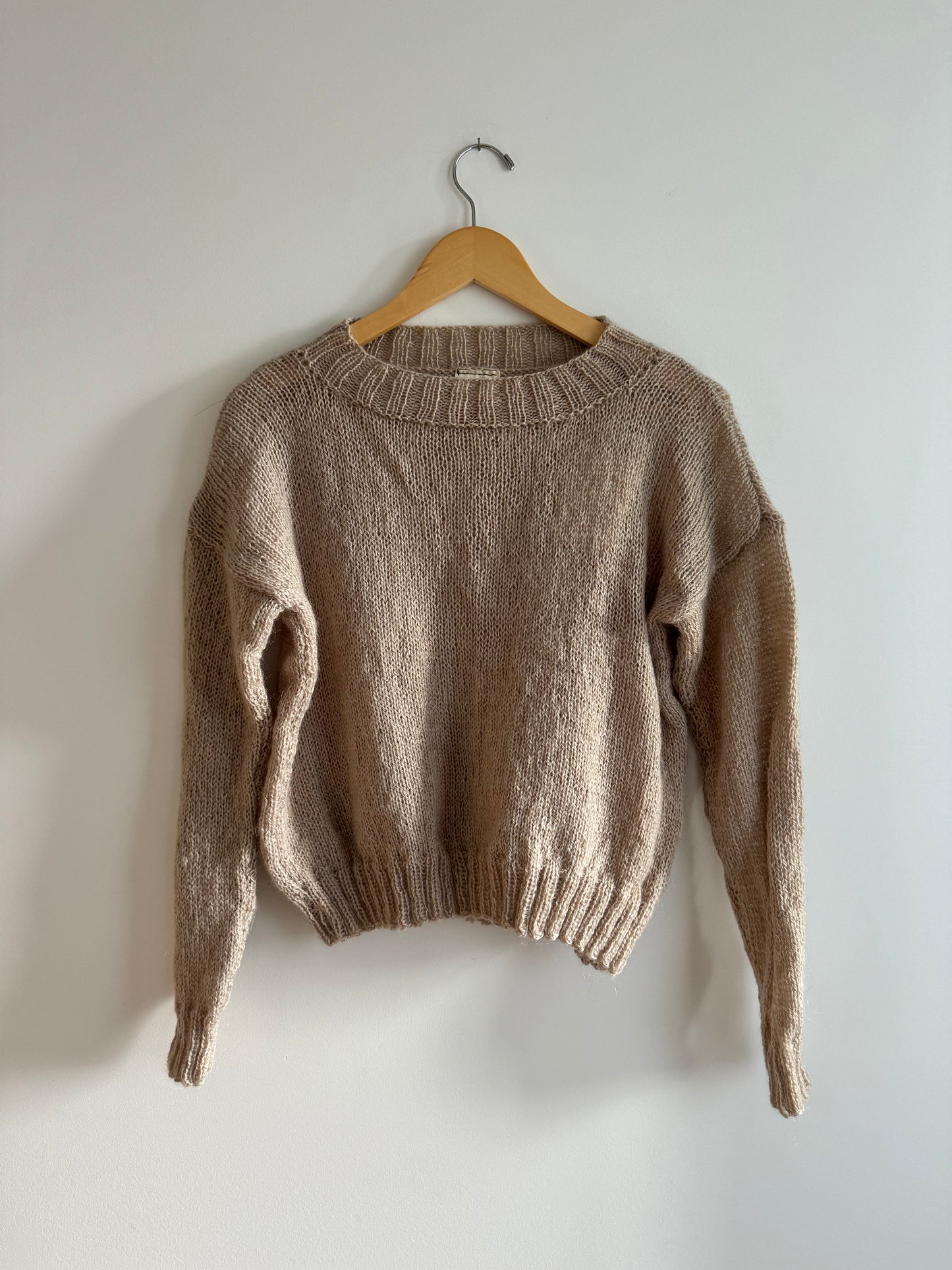 Mohair blend sweater by Upcycle