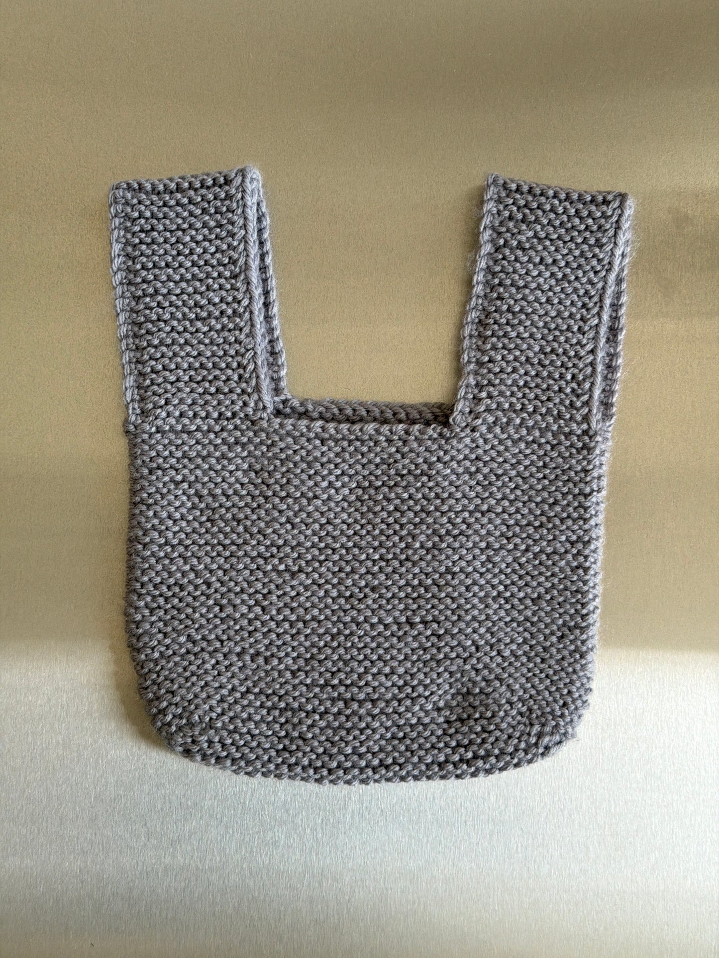Handknit bags -- Upcycle Brand