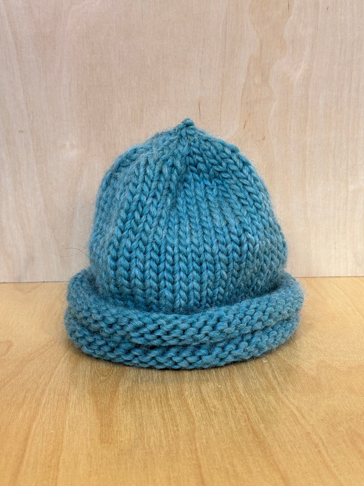 Rolled Hand knit Toque