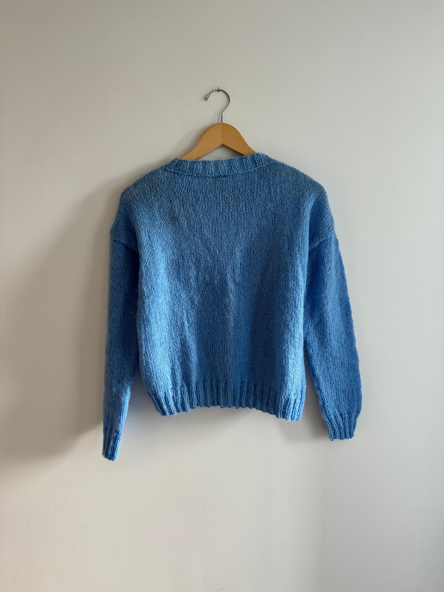 Mohair blend sweater by Upcycle