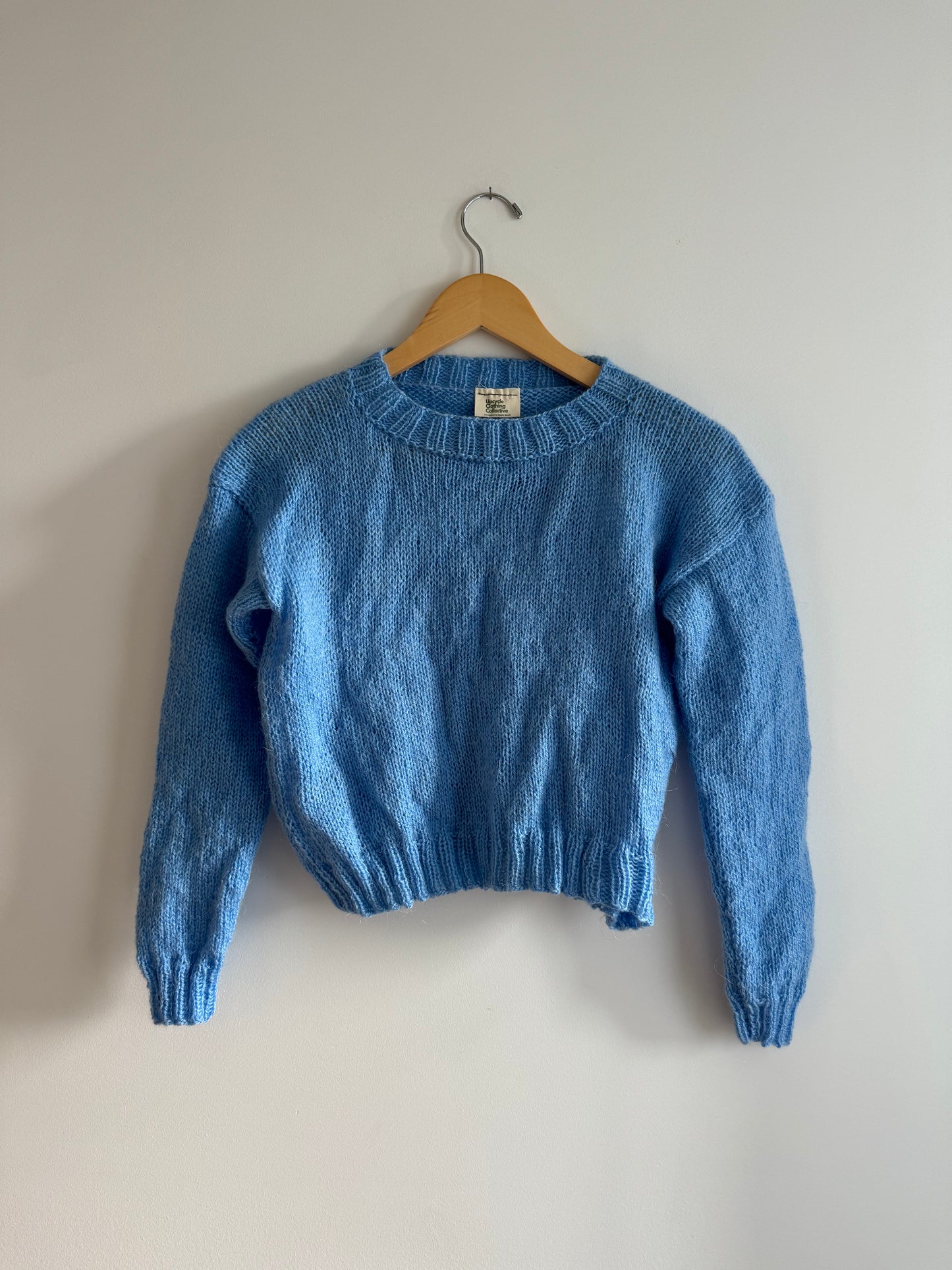 Mohair blend sweater by Upcycle