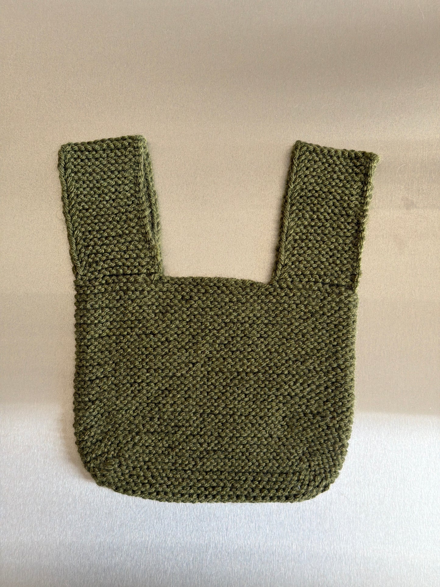Handknit bags -- Upcycle Brand