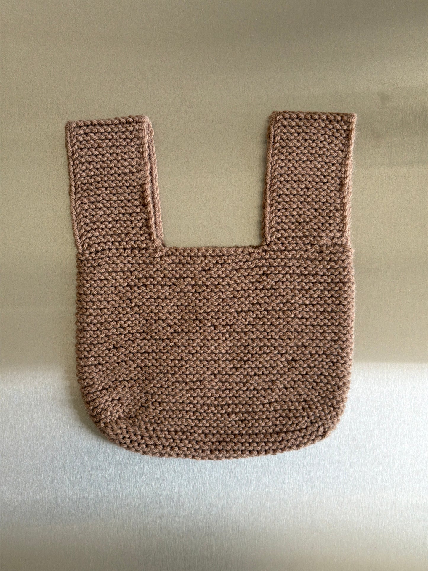 Handknit bags -- Upcycle Brand