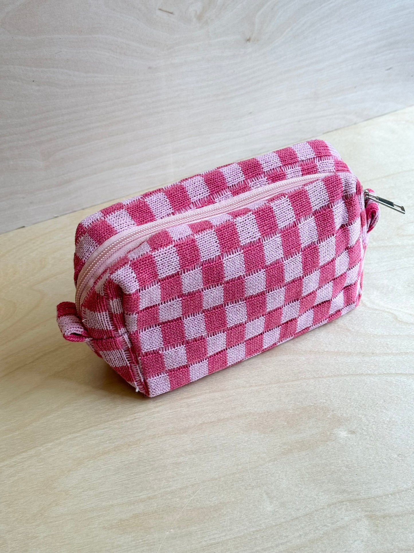 Checkered Pouch