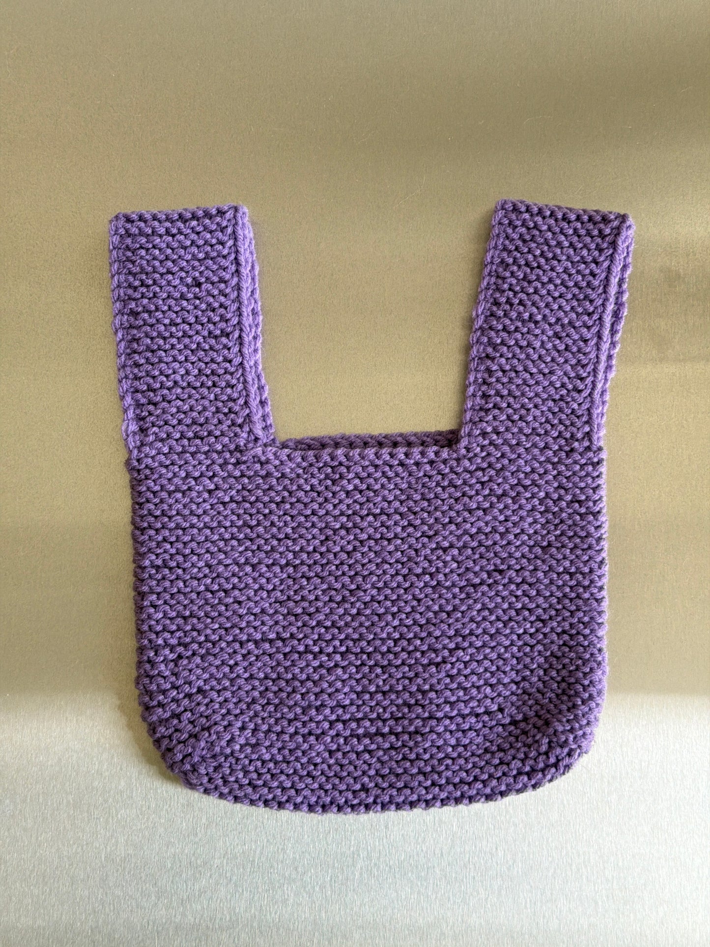 Handknit bags -- Upcycle Brand