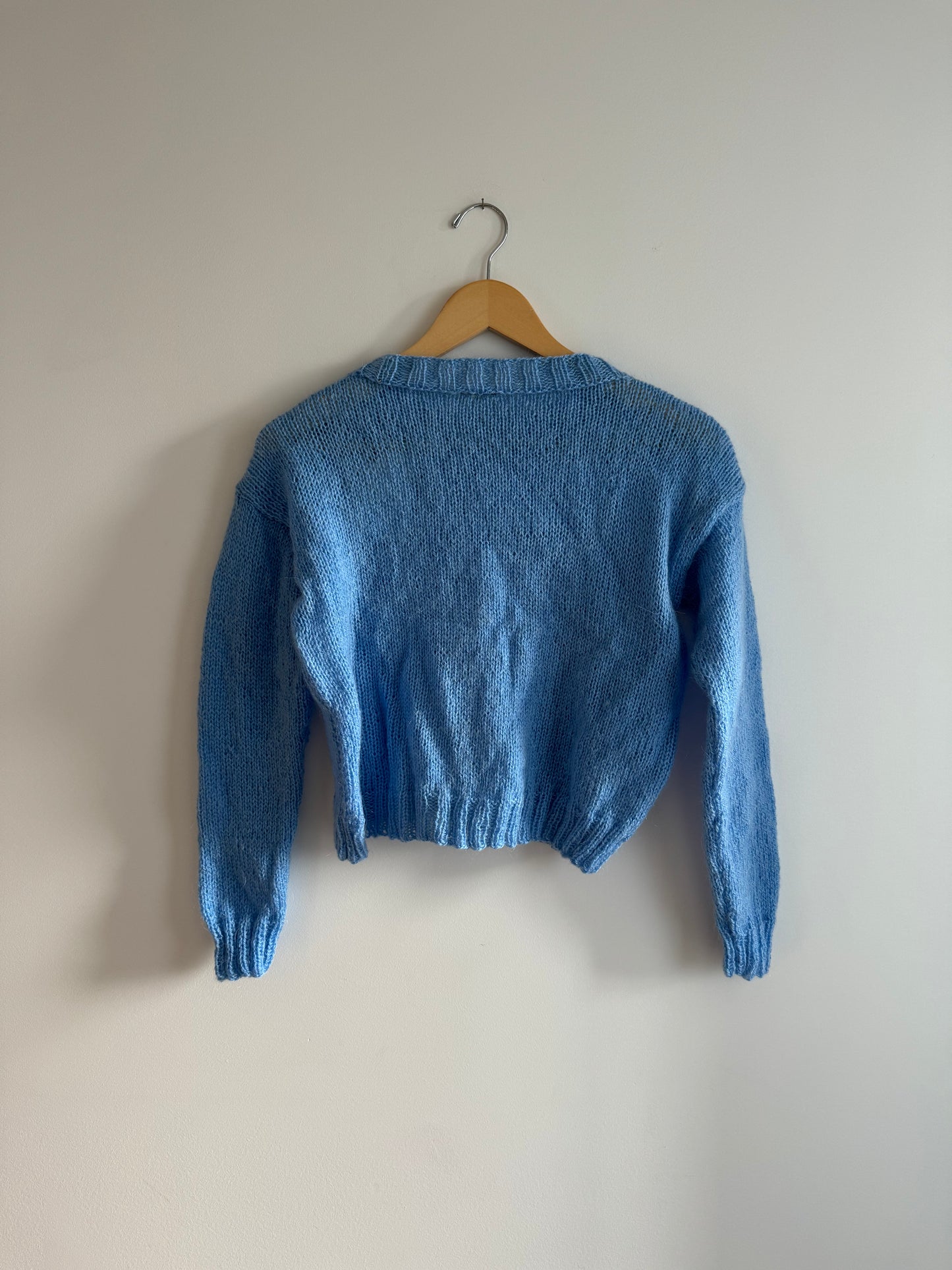 Mohair blend sweater by Upcycle