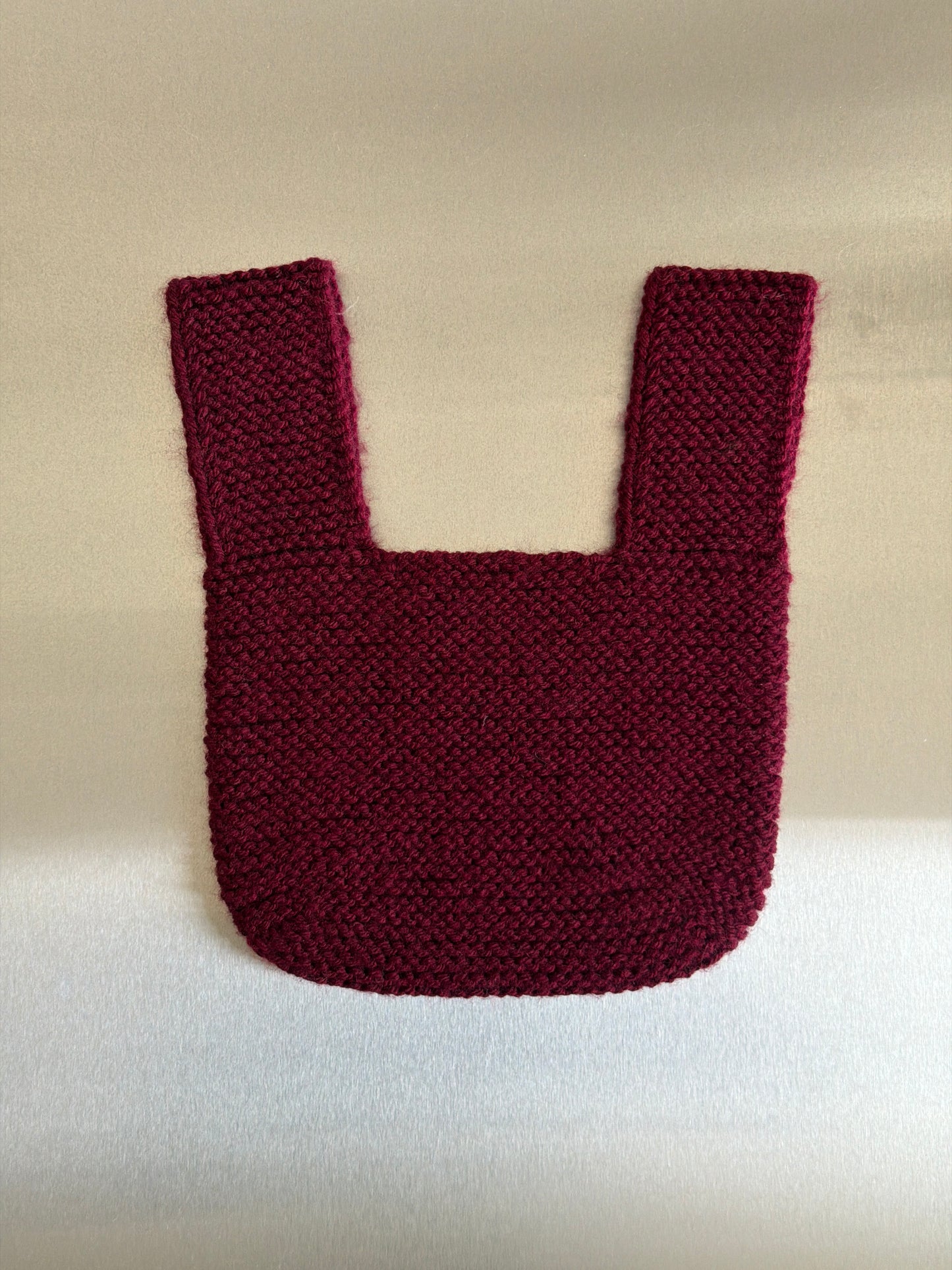 Handknit bags -- Upcycle Brand