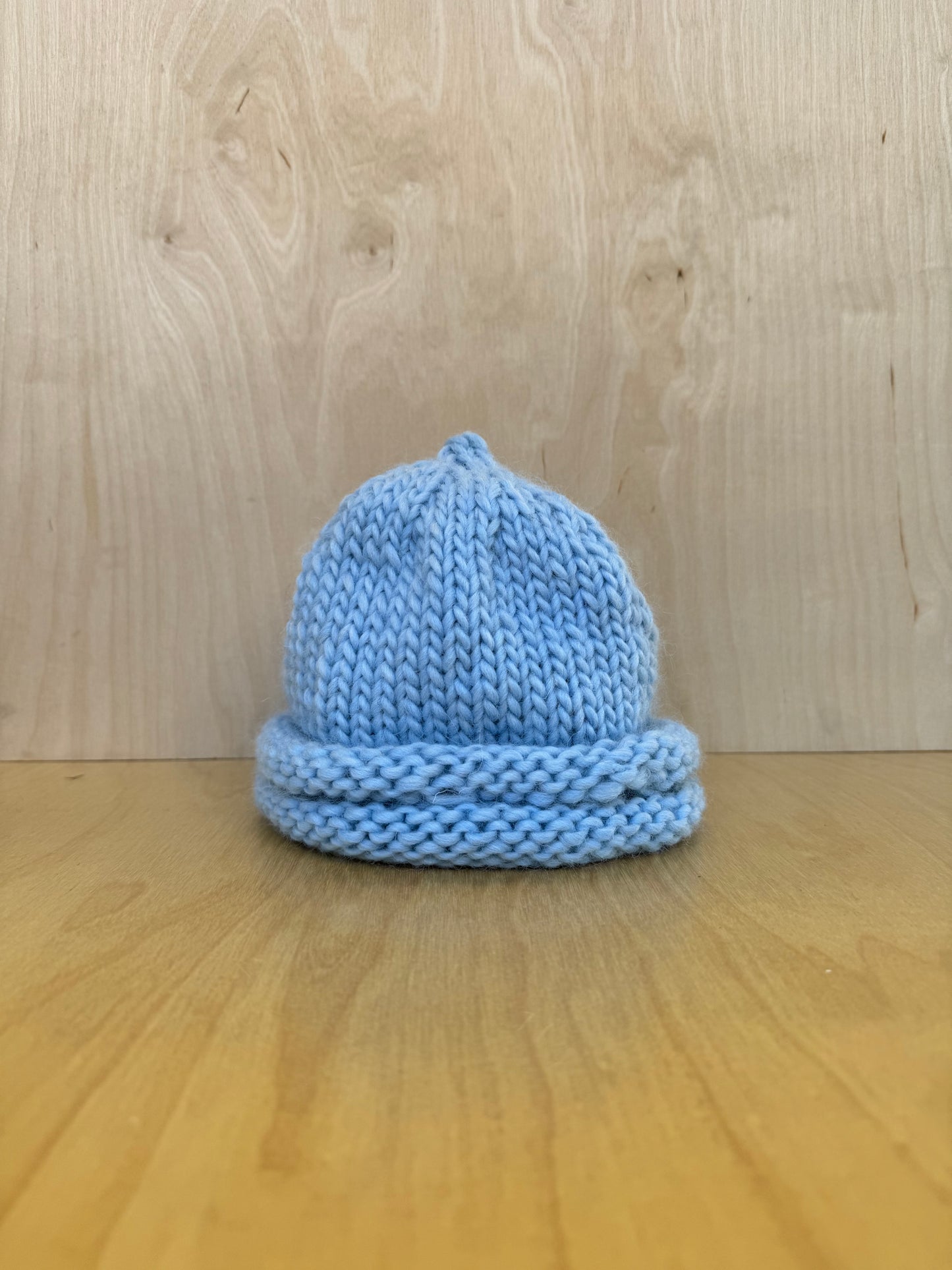 Rolled Hand knit Toque