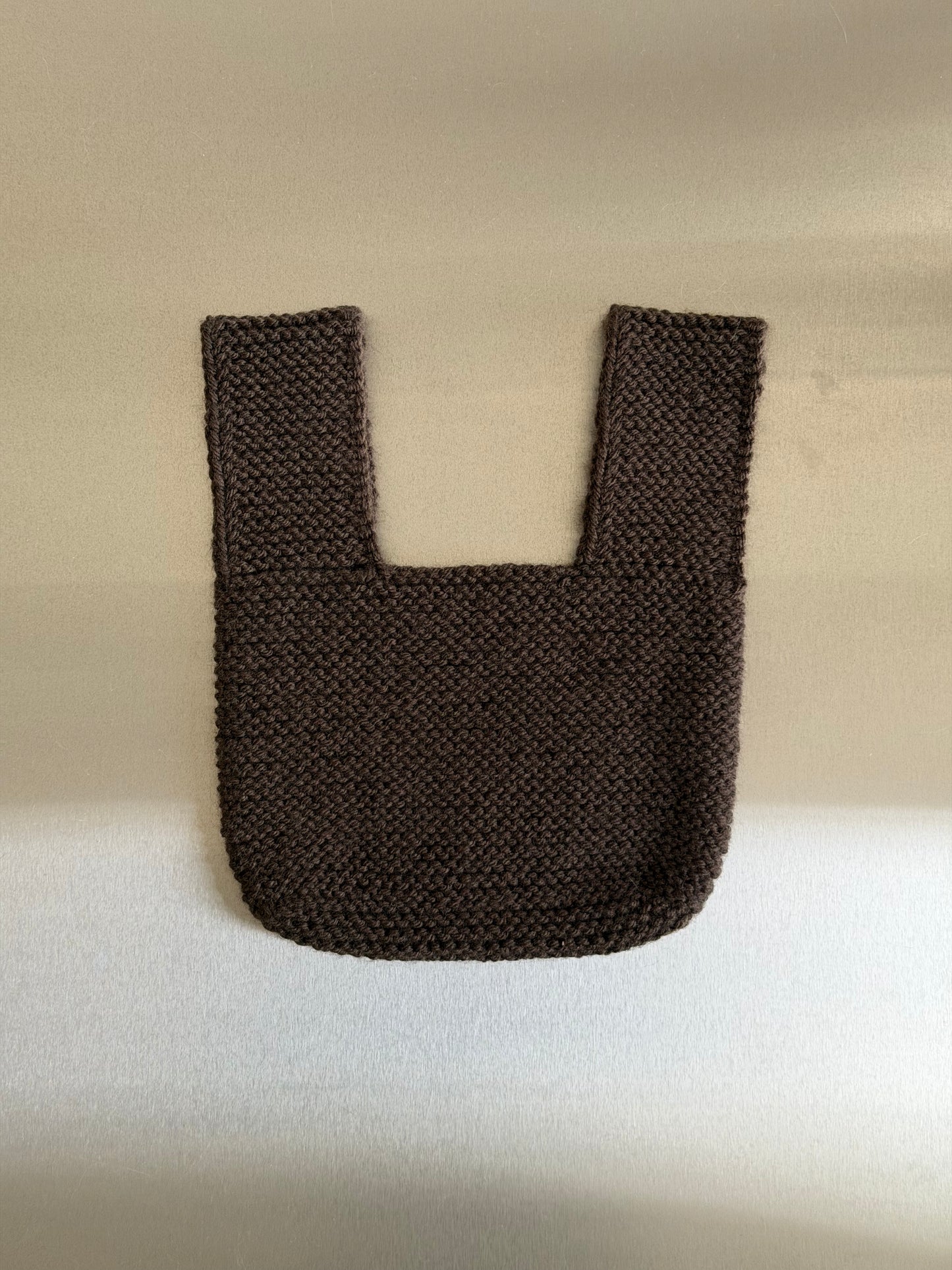 Handknit bags -- Upcycle Brand