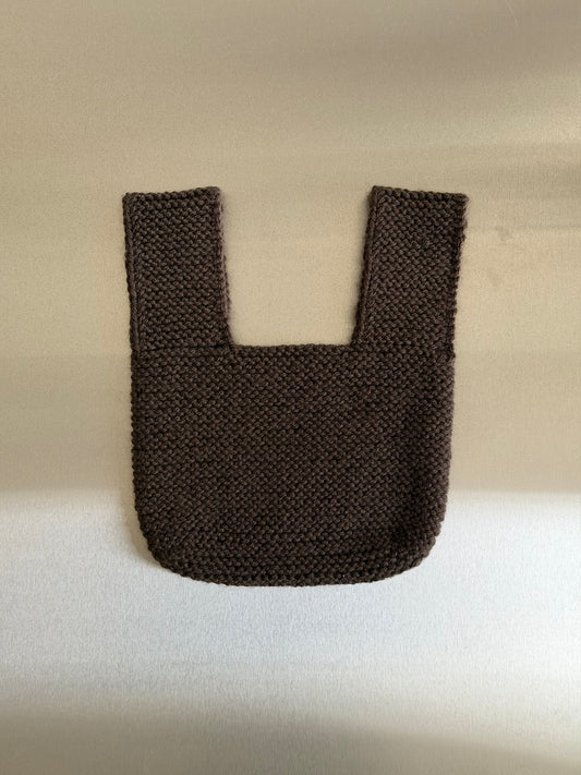 Handknit bags -- Upcycle Brand