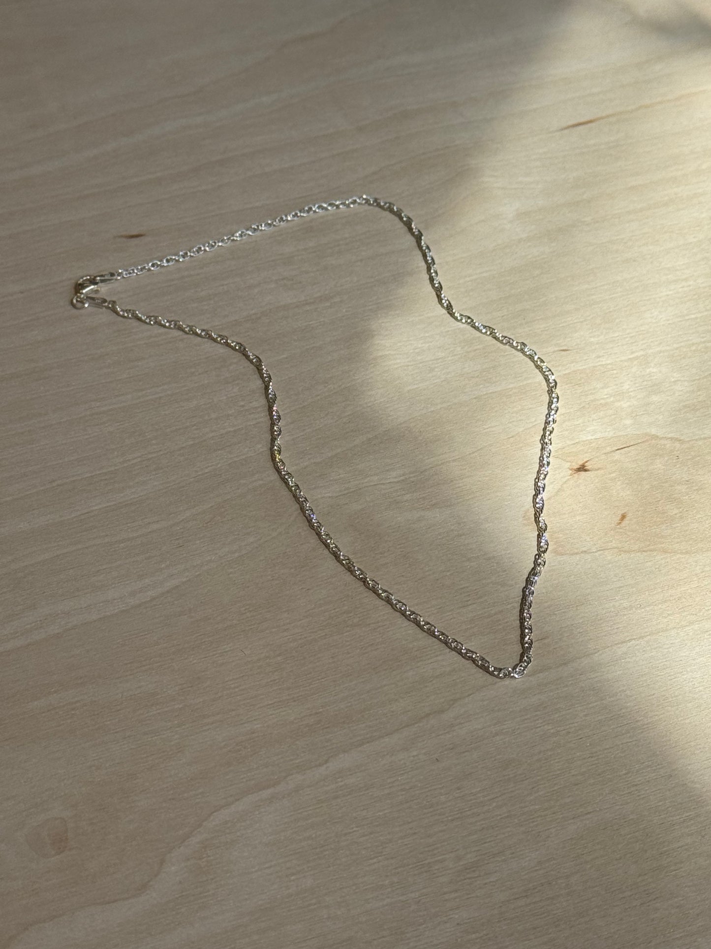 Sterling Silver Rope Chain