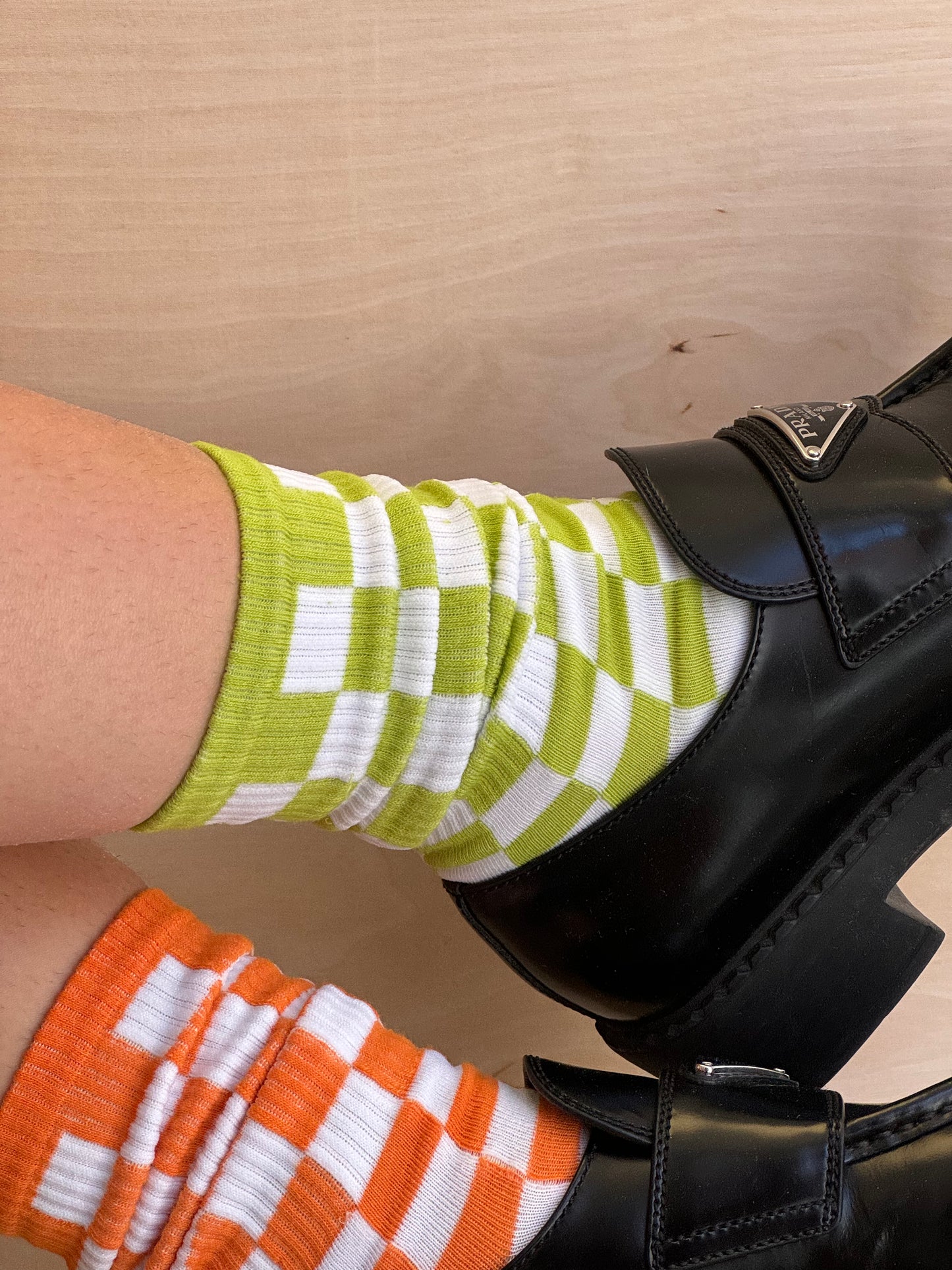 Checker Board Socks