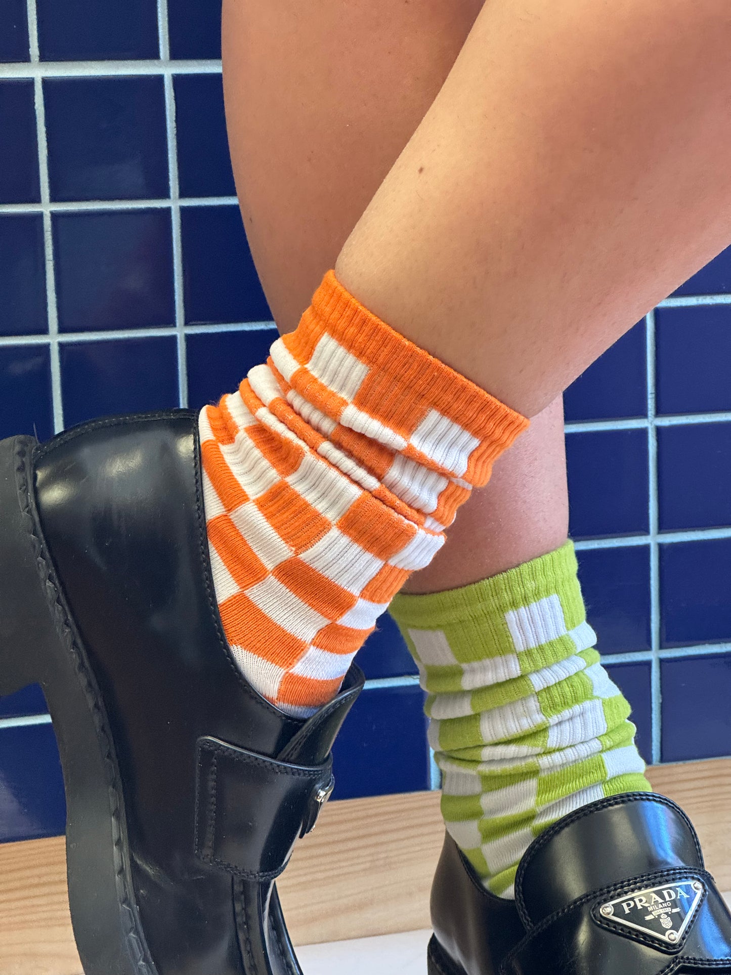 Checker Board Socks