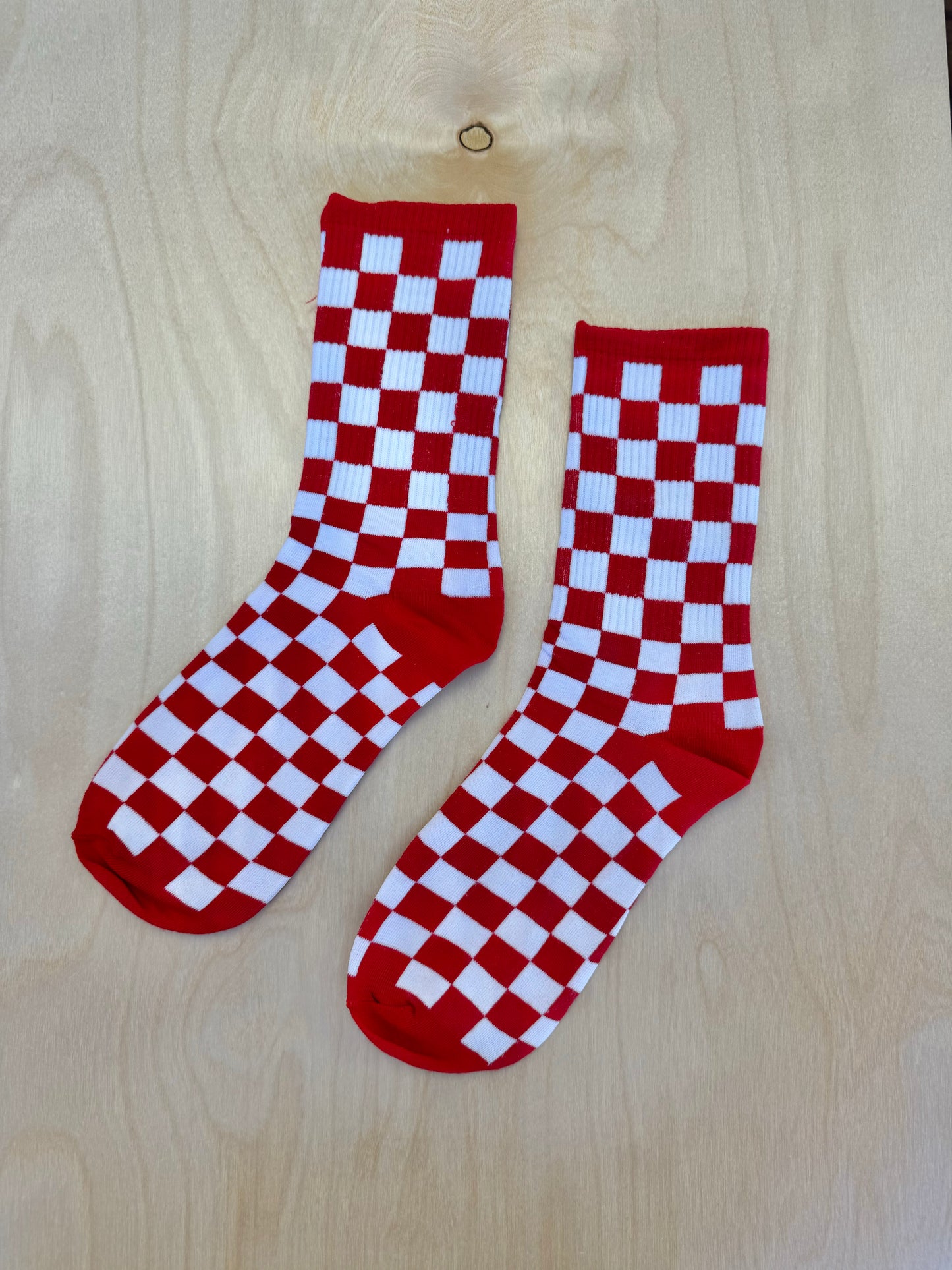 Checker Board Socks