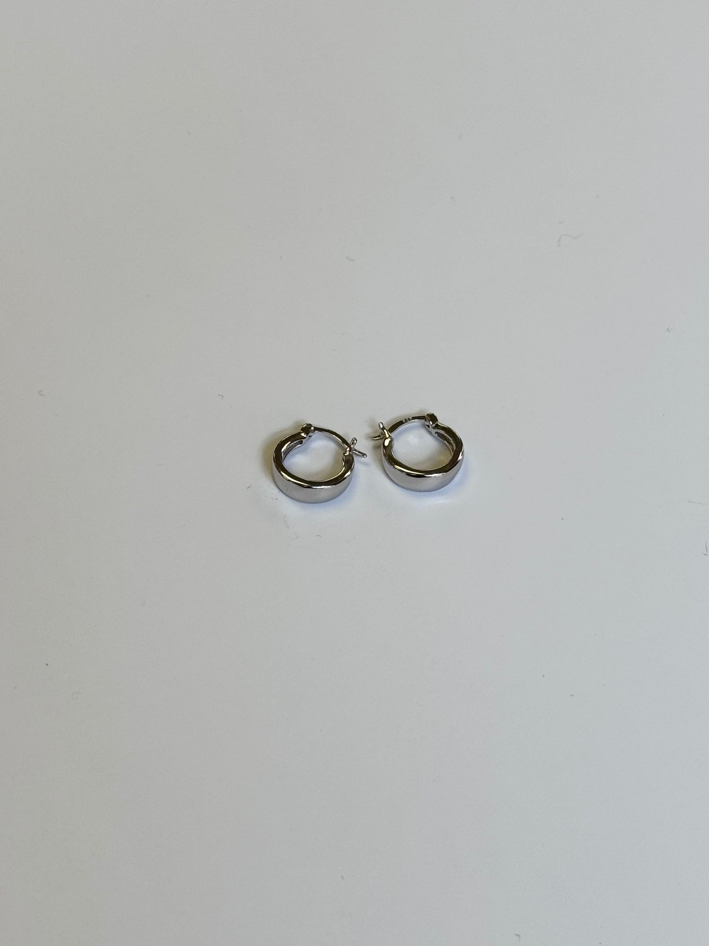 Small Sterling Silver Hoops