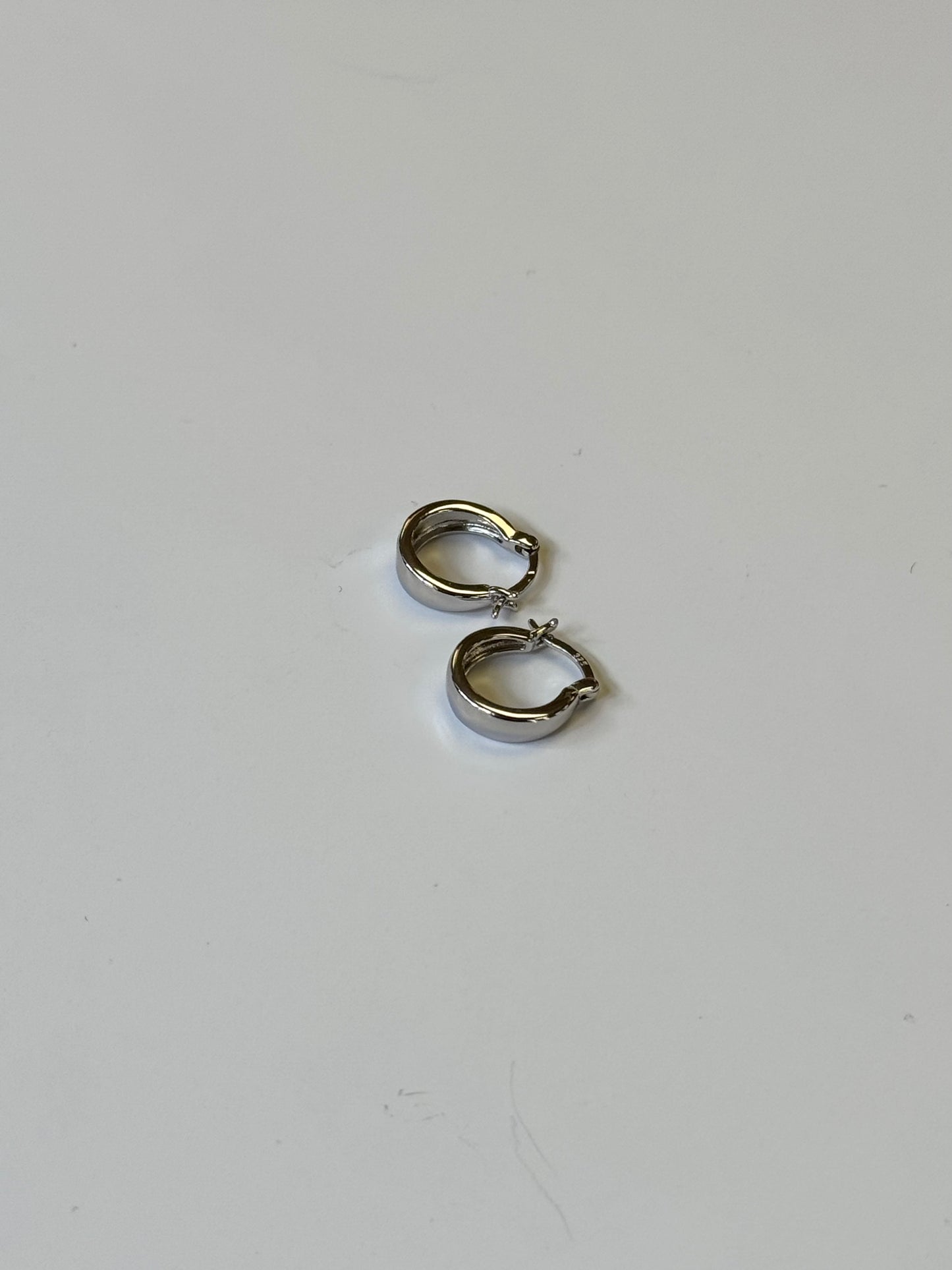 Small Sterling Silver Hoops